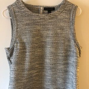Banana Republic tweed sleeveless top
